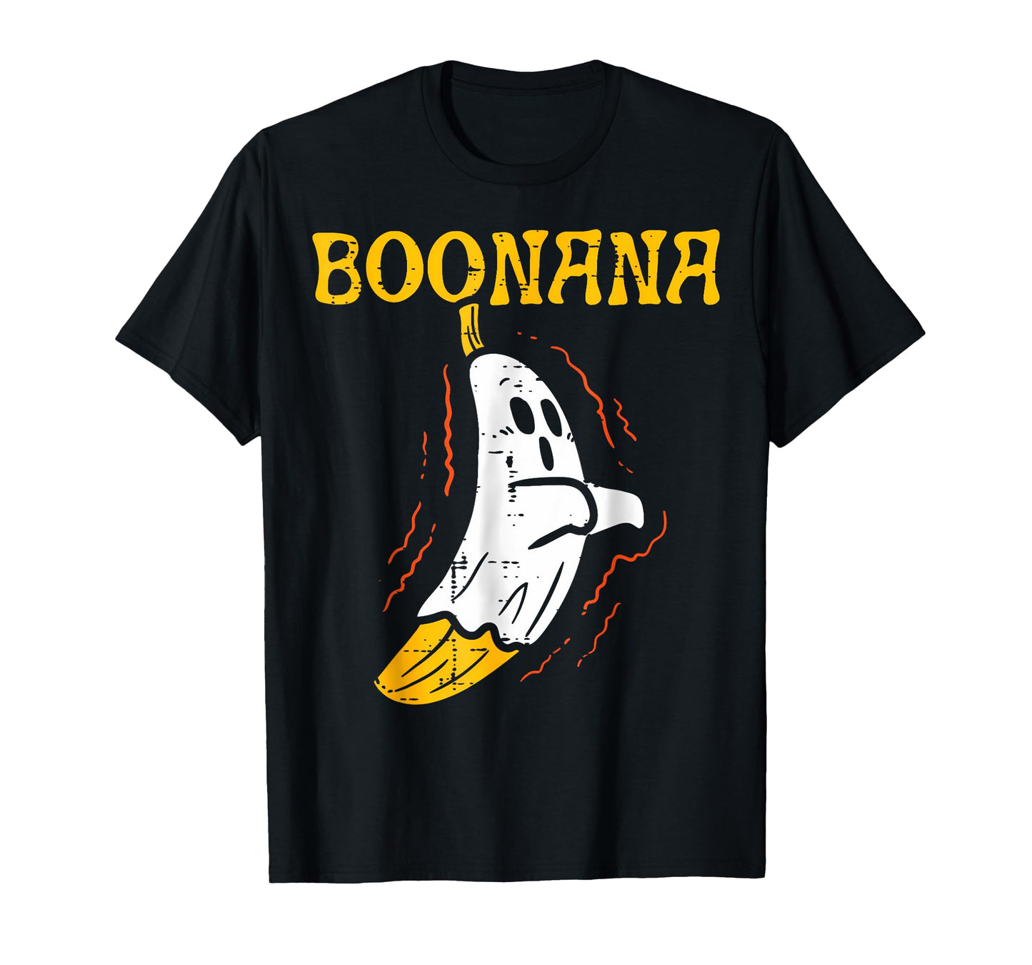 Boonana Cute Ghost Banana Halloween Costume Men Women Kids T-Shirt