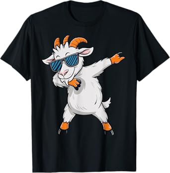 Dabbing Goat Goat Kids Costume Farm Animal T-Shirt