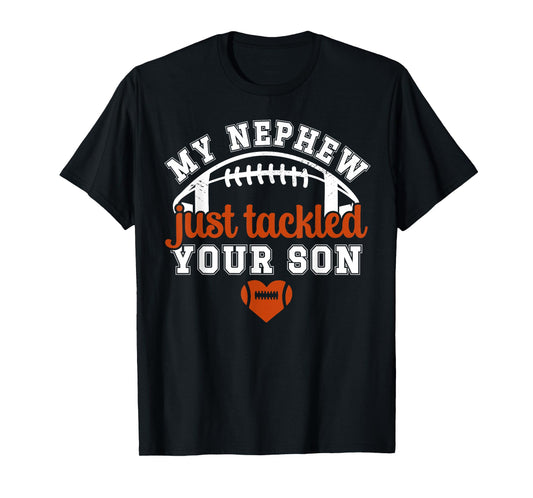 My Nephew Football Aunt Of A Football Player Auntie T-Shirt