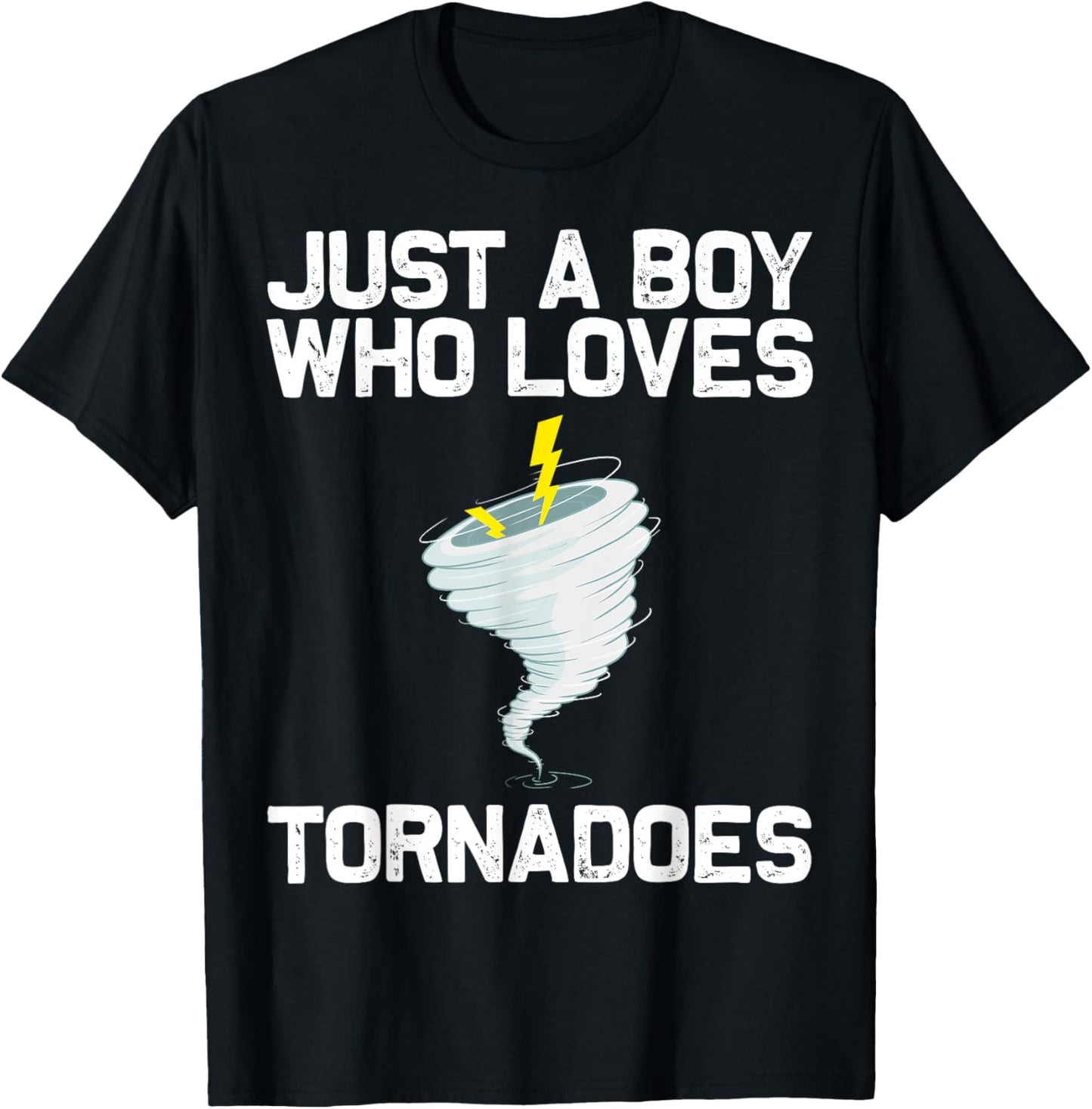Funny Tornado Gift For Boys Kids Hurricane Weather Chaser T-Shirt
