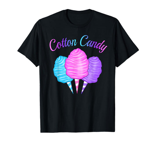 Candy Cone Pink Blue Purple Candy Costume Queen Girl T-Shirt