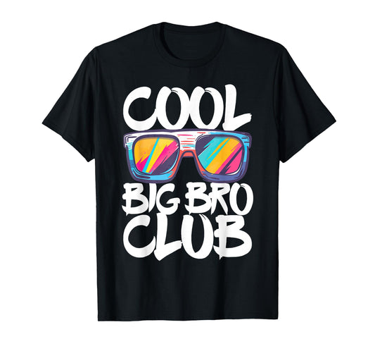 Cool Big Bro Club Shirt Big Brother Matching Family T-Shirt