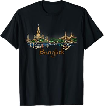Bangkok City Thailand souvenir gift for men women T-Shirt
