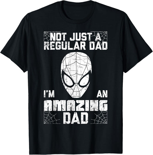 Marvel Comics Father's Day Spider-Man Amazing Dad Vintage T-Shirt