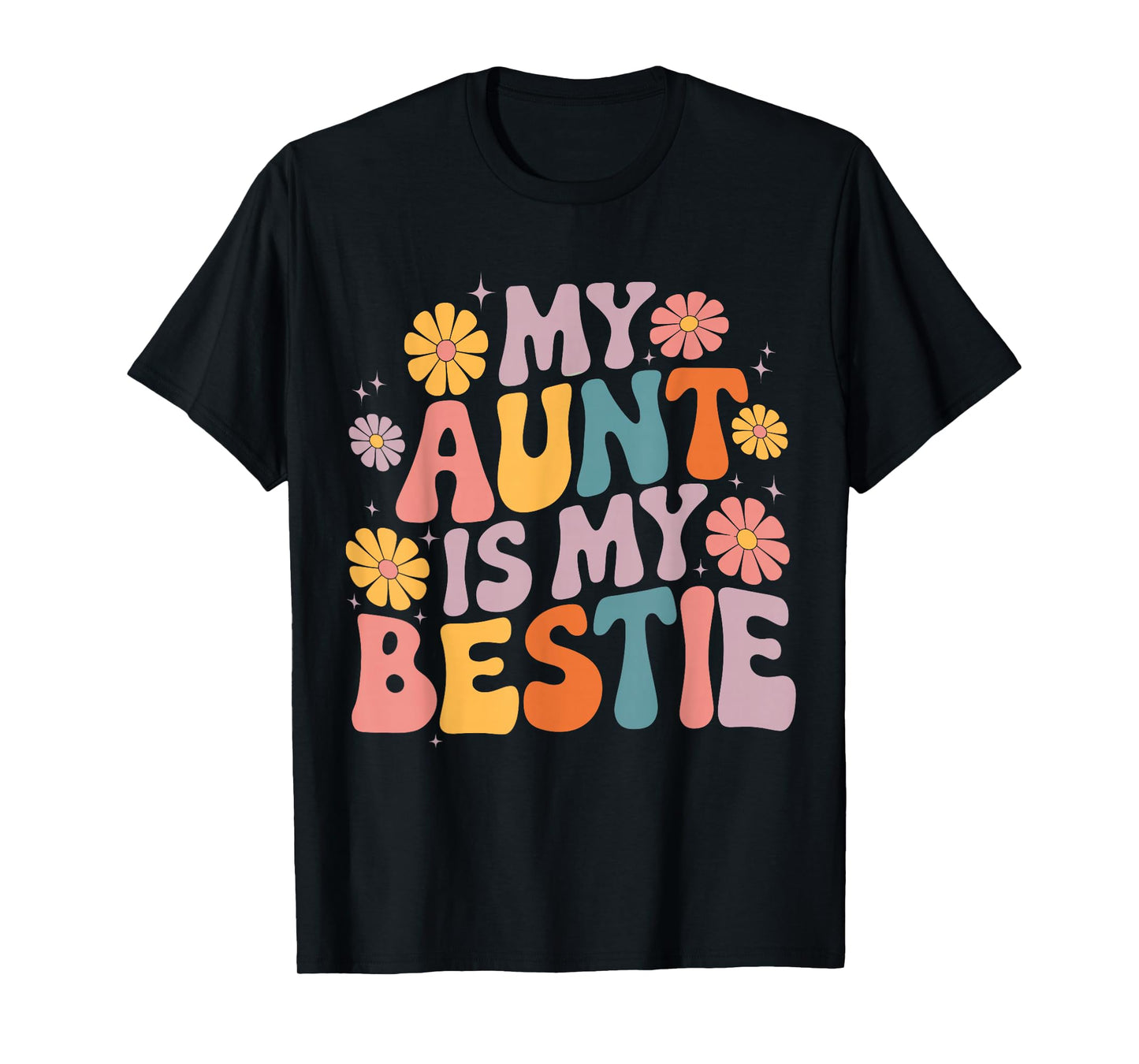 My Aunt is My Bestie Auntie Niece matching Twinning Girls T-Shirt