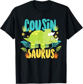 Cousin Saurus Rex Dino Dinosaur for Kids T-Shirt