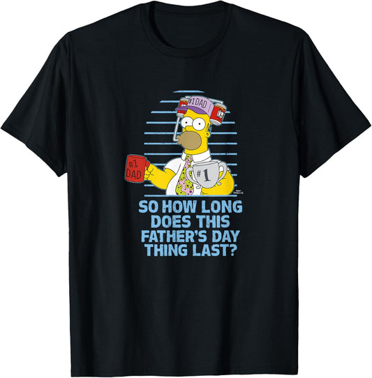 The Simpsons Father's Day Homer So How Long... T-Shirt