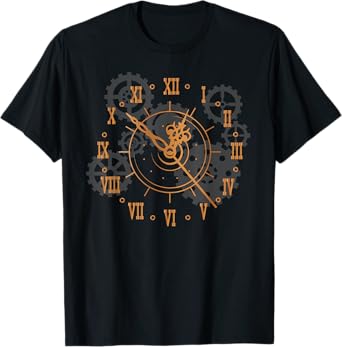 Vintage Steampunk Clock Gears Steampunk T-Shirt
