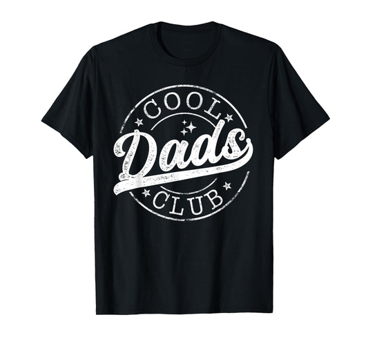 Cool Dads Club Emblem Design Father's Day Best Dad T-Shirt