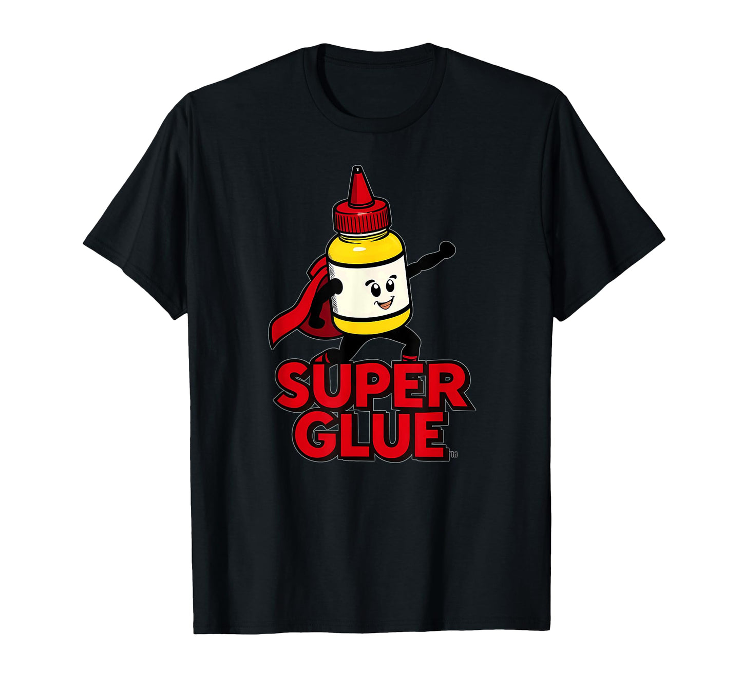 Superhero Super Glue Halloween Costume T-Shirt