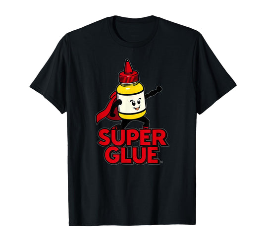 Superhero Super Glue Halloween Costume T-Shirt