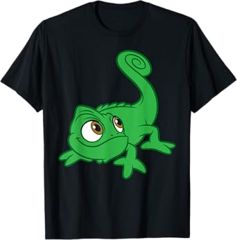 Disney Tangled Pascal Chameleon Sidekick Big Face Costume T-Shirt
