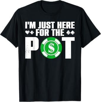 Cool Poker Lover For Men Women Card Casino Player Gambler T-Shirt