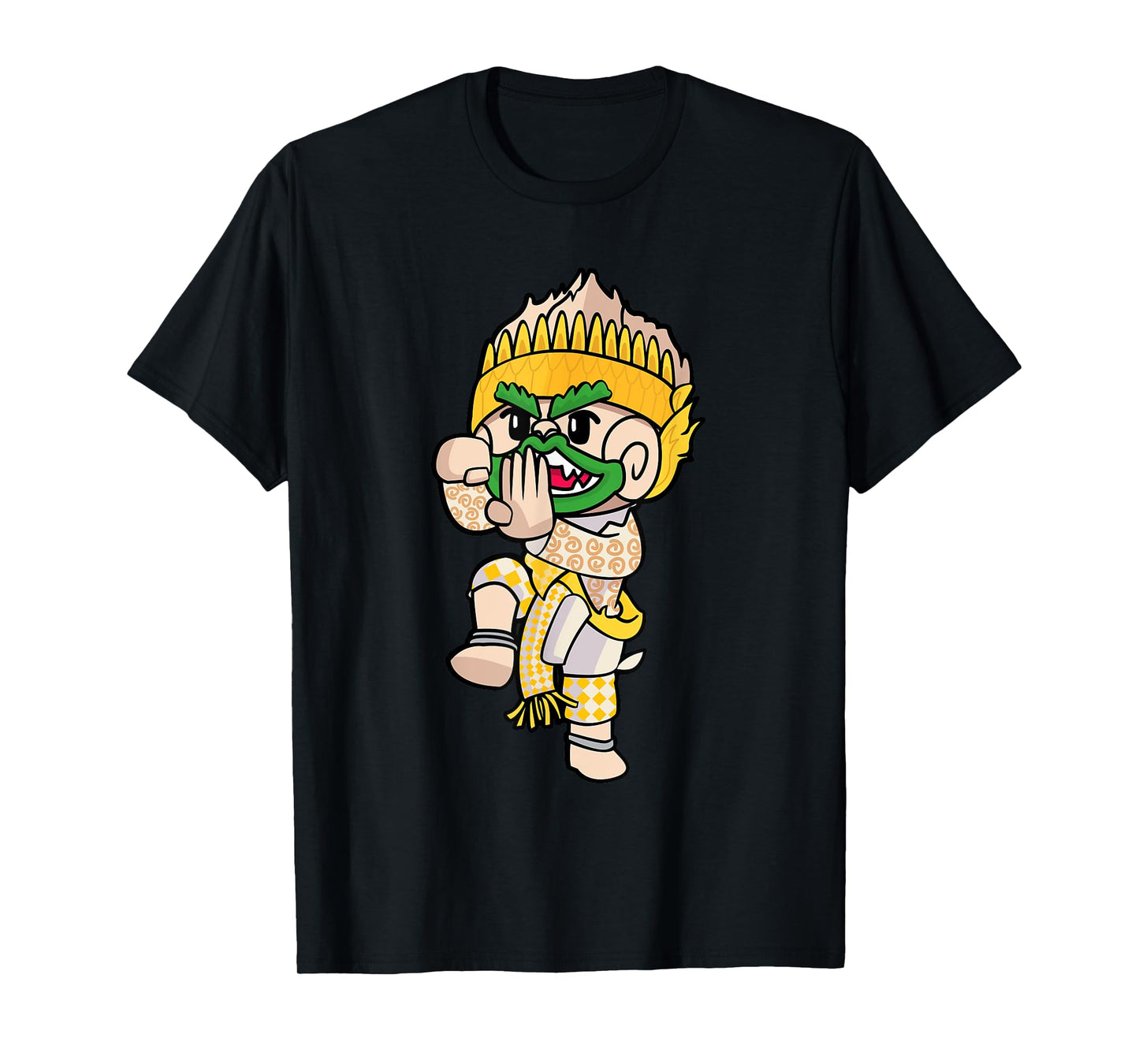 Cambodian Khmer Thai and Lao Hanuman Idol Monkey King T-Shirt