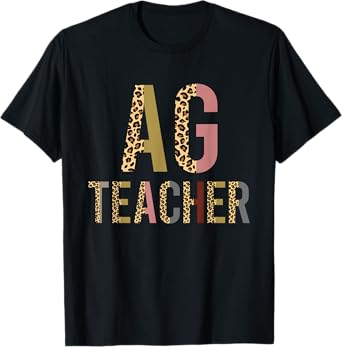 AG Teacher Farmer Life Agriculture Teacher T-Shirt for Men Women Kids