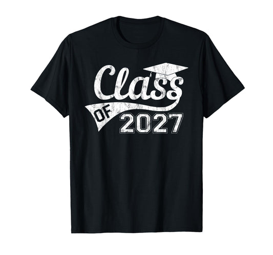 Class Of 2027 Graduation 2027 Senior First Day Of School T-Shirt