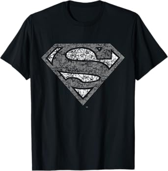 DC Superman Logo Distressed T-Shirt