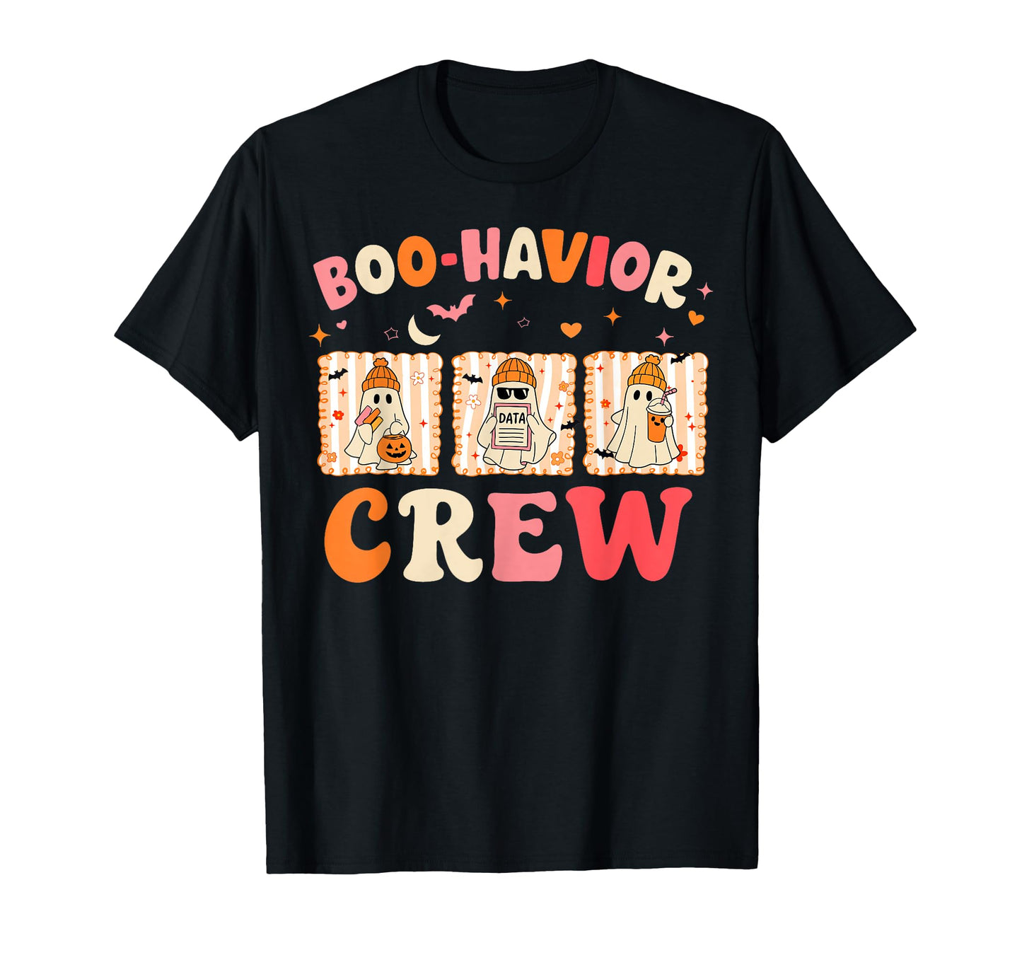 Boo Havior Crew Behavior Analyst Halloween ABA RBT T-Shirt