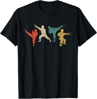 Vintage Martial Arts T-Shirt Kids And Adults Karate Shirt T-Shirt