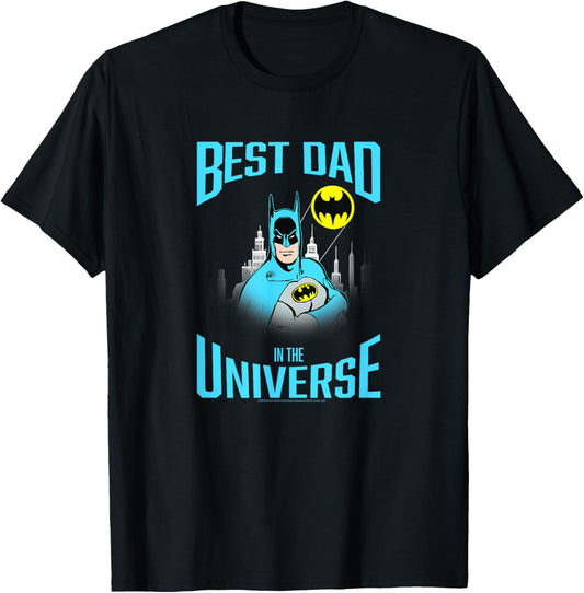 DC Comics Batman Best Dad In The Universe T-Shirt