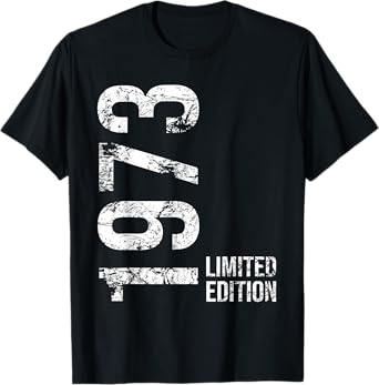 52nd Birthday 52 Years Old Man Woman Vintage 1973 T-Shirt