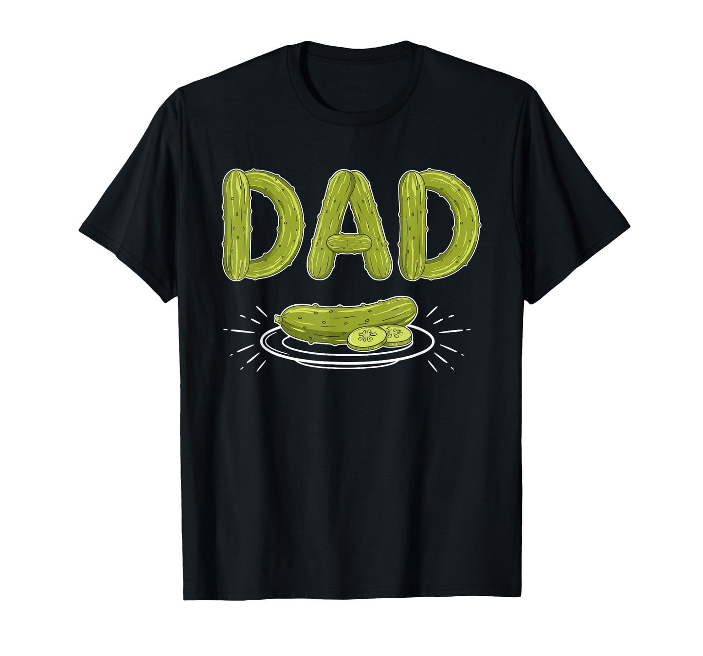 Vintage Pickle Dad Father Grandpa Father's Day Mens Womens T-Shirt