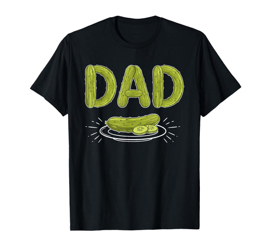 Vintage Pickle Dad Father Grandpa Father's Day Mens Womens T-Shirt