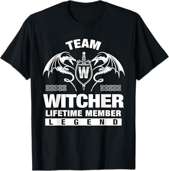 Team WITCHER - Lifetime Member Gifts T-Shirt