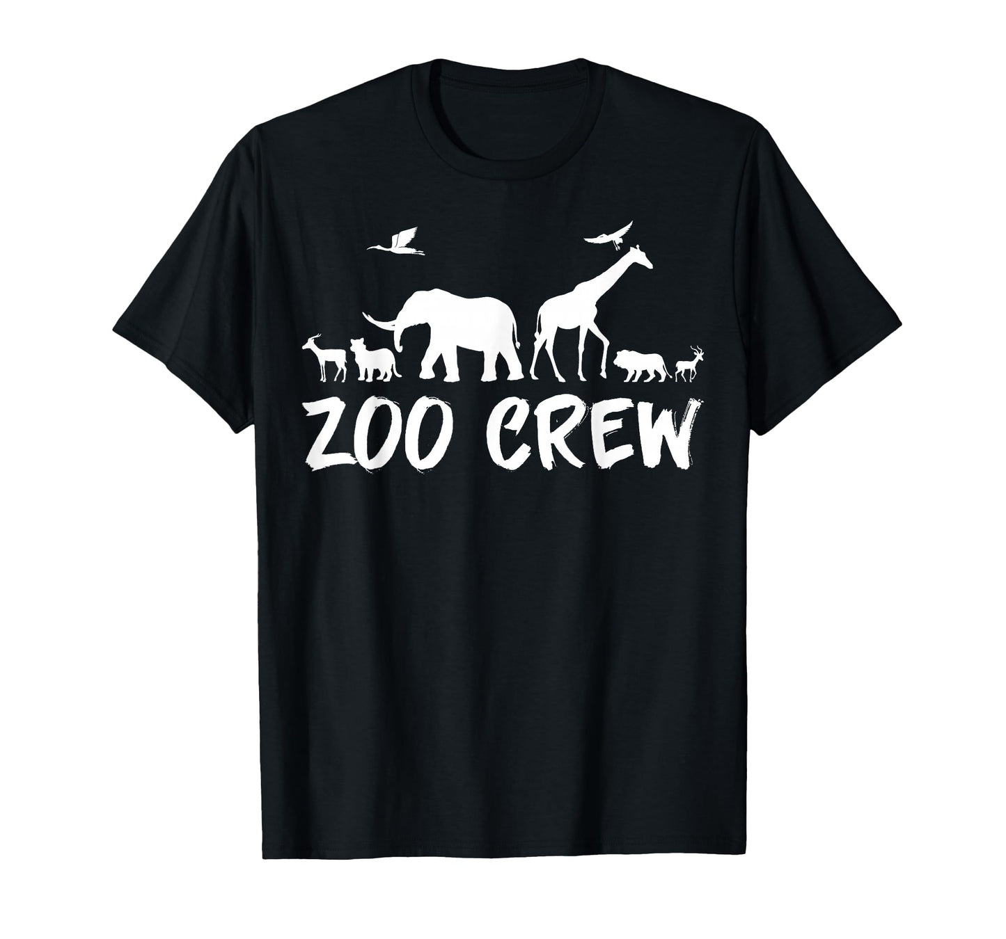 Safari Jungle Animals Wildlife Lover Zoo Crew Kids T-Shirt