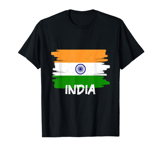 Cool India Flag T-Shirt