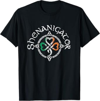 Vintage Shenanigator Tee Saint Patrick Day 2021 T-Shirt
