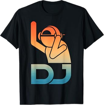 Cool DJ Art For Men Teen Boys Disc Jockey Music Producer DJ T-Shirt