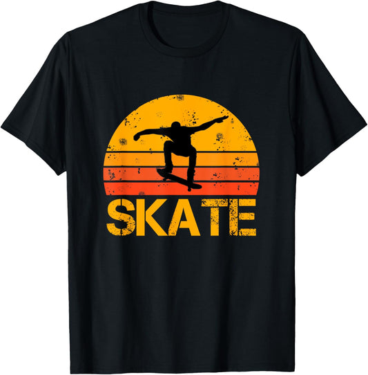 Skateboarder Retro Vintage Skateboarding T-Shirt