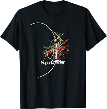 CERN Fermilab Supercollider Vintage Particle Accelerator T-Shirt