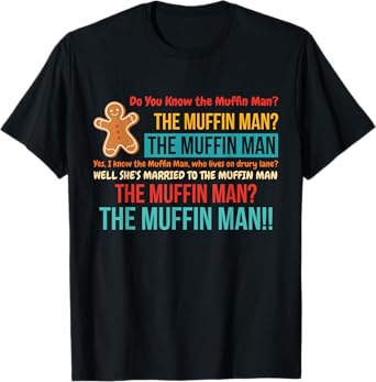 Do You Know The Muffin Man? The Muffin Man Vintage T-Shirt