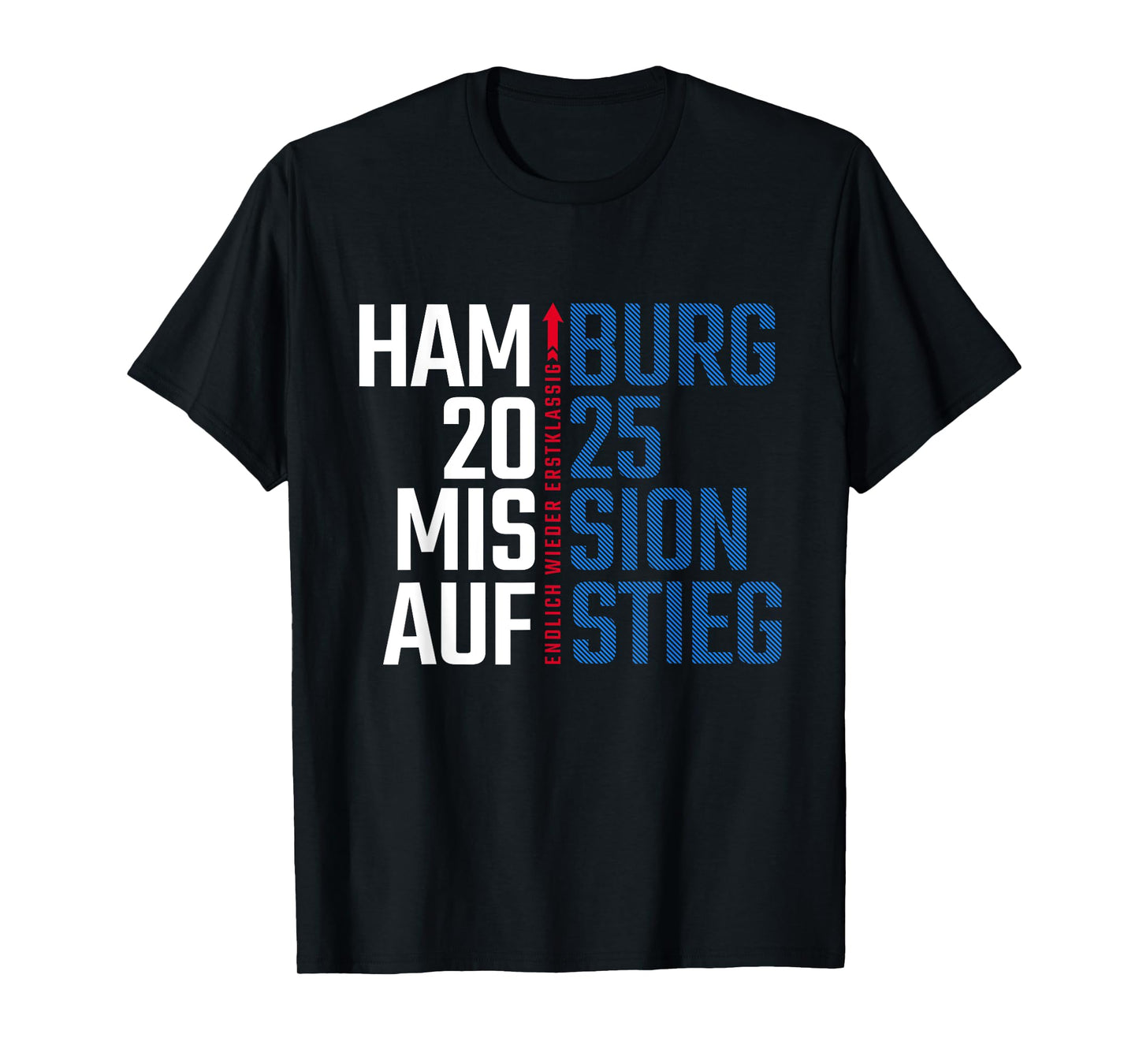 Hamburg Rise 2025 Fan Design Football Love T-Shirt
