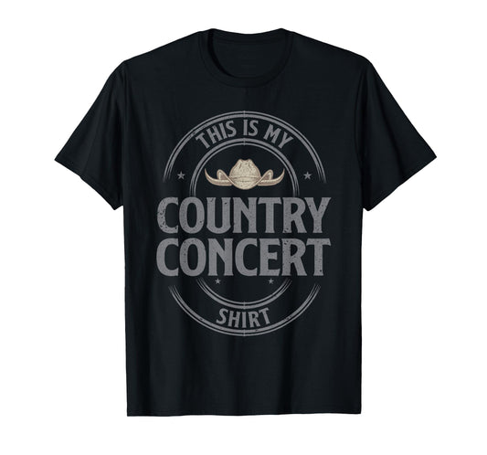 Cool Country Concert Art For Men Women Country Music Lover T-Shirt