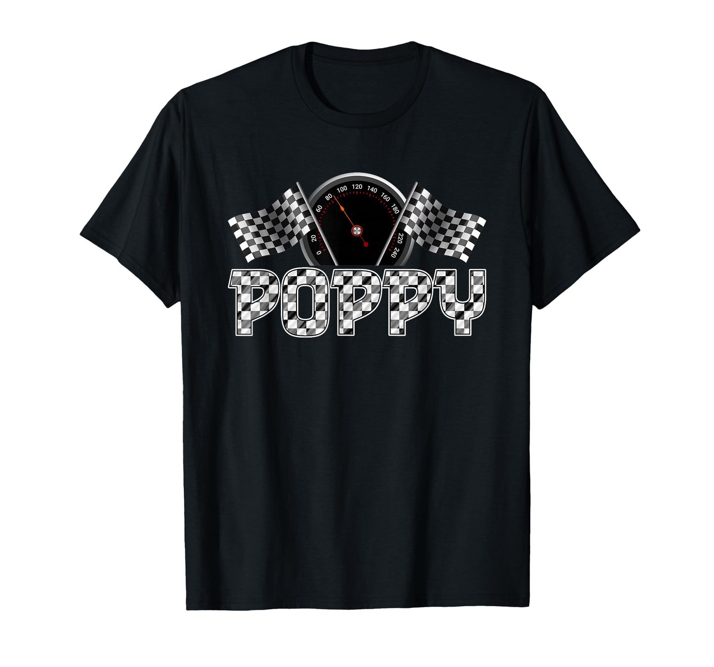 Poppy Pit Crew Family Racing Birthday Race Car T-Shirt