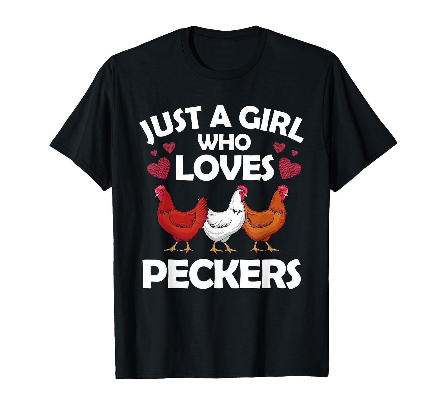 Funny Chicken For Women Girls Chicken Farmer Flock Whisperer T-Shirt