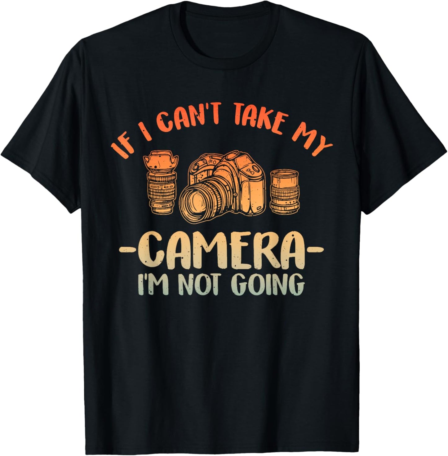 Photography Art For Men Women Camera Lover Photographer T-Shirt
