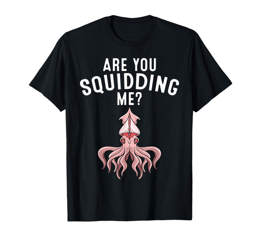 Squid Costume for Men Women Kids Adults Octopus Squid Lovers T-Shirt