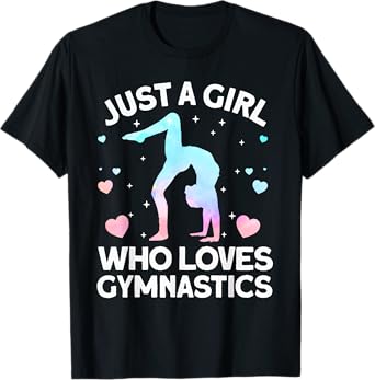 Cool Gymnastics Art For Women Girls Gymnastics Gymnast Coach T-Shirt