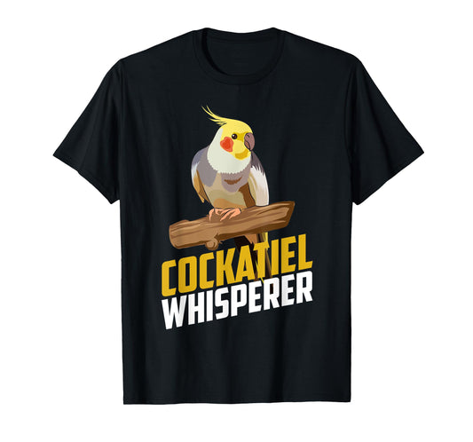 Cool Cockatiel Design For Men Women Cockatoo Cockatiel Lover T-Shirt