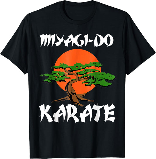 Vintage New Miyagi-Do Karate Cool Bonsai Tree Gift youth T-Shirt