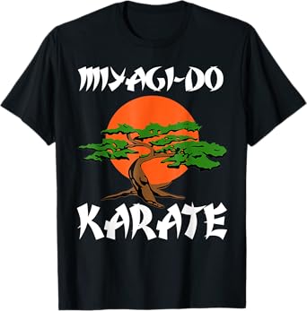 Vintage New Miyagi-Do Karate Cool Bonsai Tree Gift youth T-Shirt