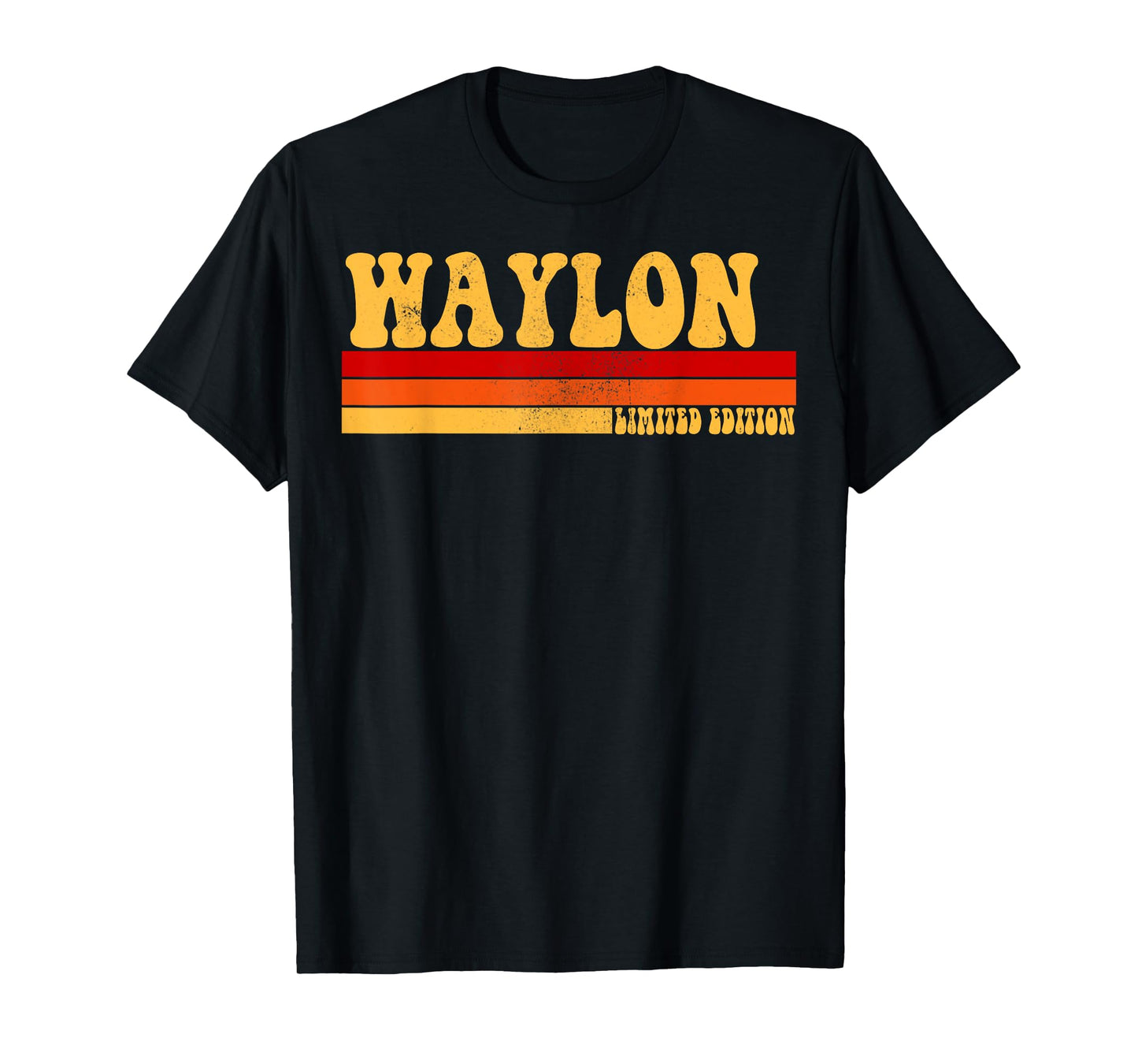 WAYLON Name Personalized Idea Men Retro Vintage WAYLON T-Shirt