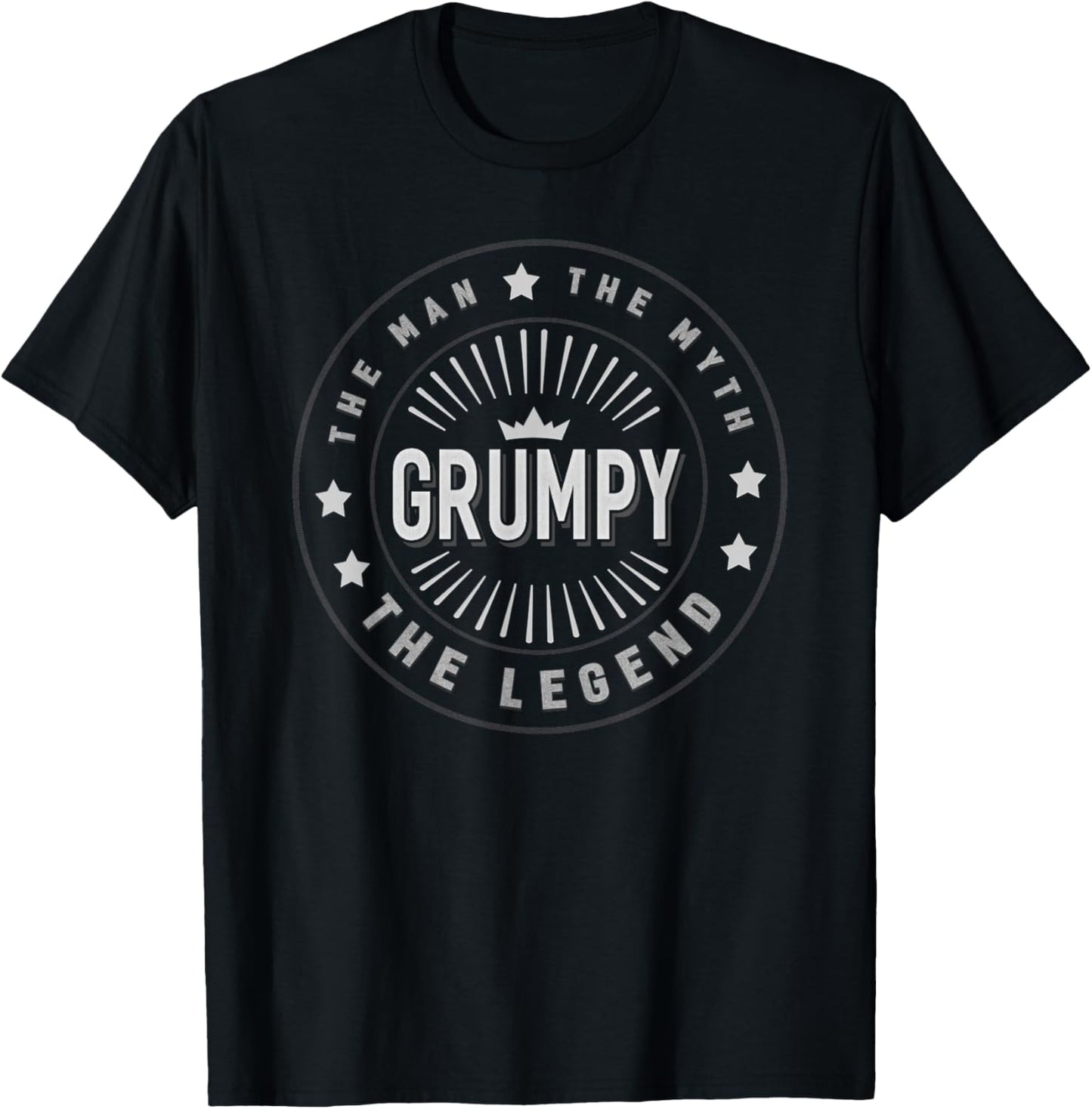Grumpy Old Man The Man The Myth The Legend Funny Gift Idea T-Shirt