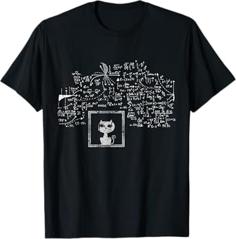Cat Physicist Schrodingers String Theory Scientist T-Shirt