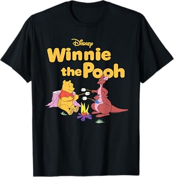 Disney Winnie the Pooh Kanga and Roo Camping Marshmallows T-Shirt