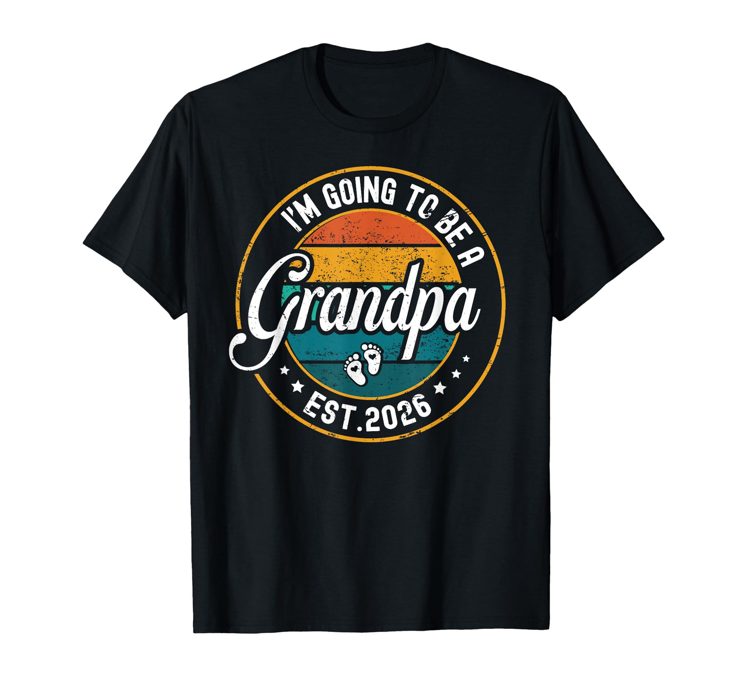 Promoted To Grandpa Est 2026 Going To Be A Grandpa est 2026 T-Shirt